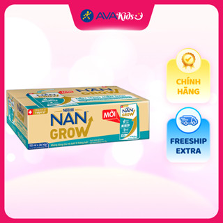Thùng 36 hộp sữa pha sẵn Nestlé NAN Grow 110 ml (từ 1 tuổi)