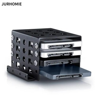 Ổ Cứng JURHOMIE Bay, Giá Đỡ Dock 2.5 Inch Đến 3.5 Inch 4 Bay, Phụ Kiện Hợp Kim Nhôm Có Ốc Vít Giá Đỡ Adapter