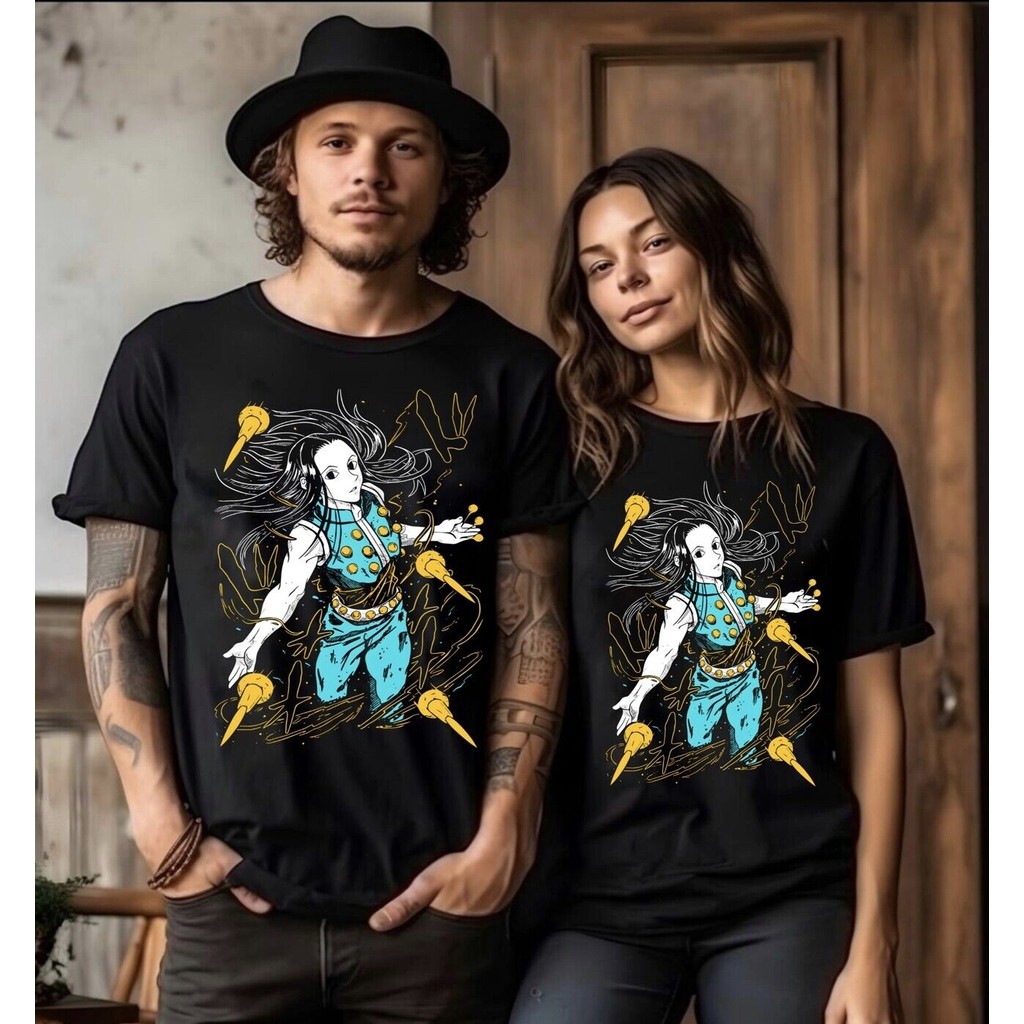 Áo thun Anime, Áo sơ mi họa tiết Anime, Hunter Anime, Áo thun Illumi Anime
