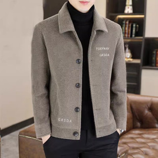 Áo khoác dạ nam mẫu mới Áo khoác dạ dáng ngắn áo khoác dạ dày nam áo khoác trench coat thường ngày cao cấp
