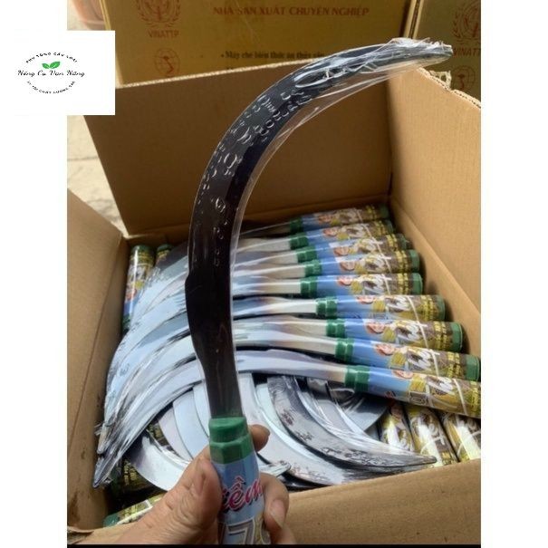 Liềm cắt cỏ 7 thép cắt cỏ cán bằng nhựa nhỏ gọn tiện lợi