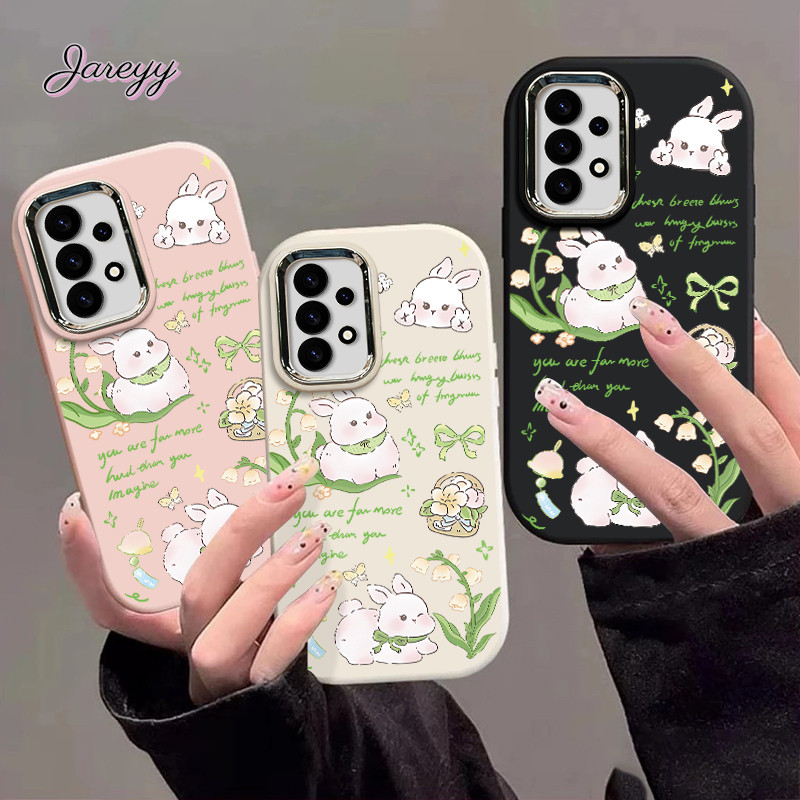 Ốp lưng Samsung Lily of the valley rabbit Thích hợp cho Samsung A05 A15 A05s A06 A35 A55 A12 M12 A13