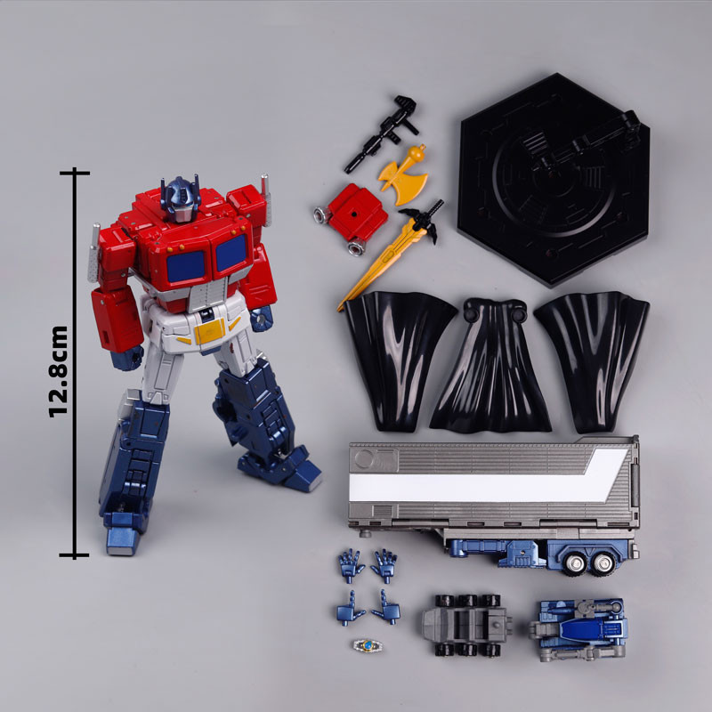PT01A Trụ Cột Nhỏ Optimus Prime Dark Commander Mirror Purple Commander Set Optimus Prime Đồ Chơi Biế