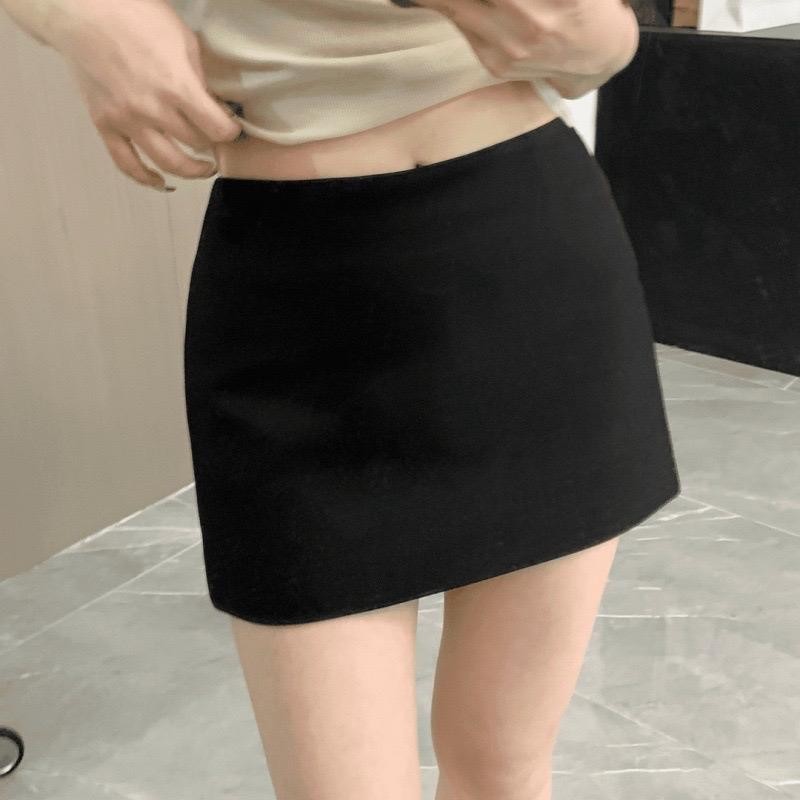 [ CV 999 ] Chân váy ngắn đứng phom A khoá kéo sau  chất hàn dày dặn  trẻ trung năng động | BigBuy360 - bigbuy360.vn