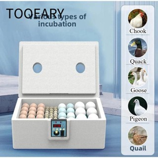 Máy ấp trứng CÔNG CỤ, Điều khiển nhiệt độ Máy ấp trứng gia cầm nhỏ hoàn toàn tự động, Bình giữ nhiệt 24 giờ Thông minh yên tĩnh Mô phỏng sinh học Giường nước vịt vịt chim cút