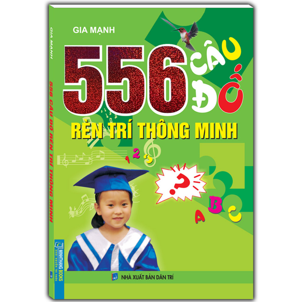 Sách - 556 câu đố rèn luyện trí thông minh (nhỏ)