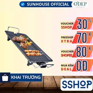 Bếp nướng điện không khói Sunhouse SHD4607 1500W , Kích thước 47x23cm - SSHOP SSO
