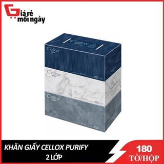Khăn giấy cellox purify 180 tờ 2 lớp