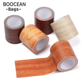 Băng keo cuộn 5M / cuộn, Nhãn dán sửa chữa sàn tự dính hạt gỗ, Dây ốp chân tường chống nước thực tế chất lượng cao Trang trí nhà cửa