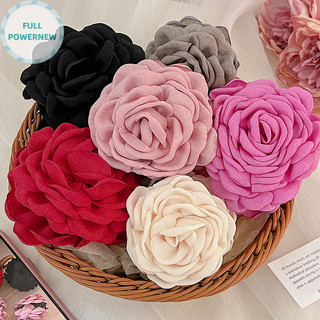 Fullpowernew Pháp Vintage Hoa Hồng Vuốt Tóc Kẹp Nữ Tính Khí Cao Cấp Lưng Cá Mập Kẹp Tóc Mũ Ngọt Kẹp Tóc Phụ Kiện Tóc vn