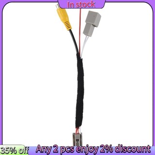 Còn hàng-Car Camera quan sát phía sau RCA Video Camera lùi Chuyển đổi cáp cho Mitsubishi Outlander ASX GF GG ZJ