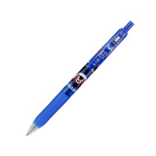 Viết Bi Bấm Zebra Sarasa Clip 0.5mm - Kumamon JJ15-K4-BL - Xanh Dương