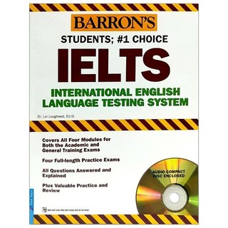 Sách barron's ielts international english - không cd