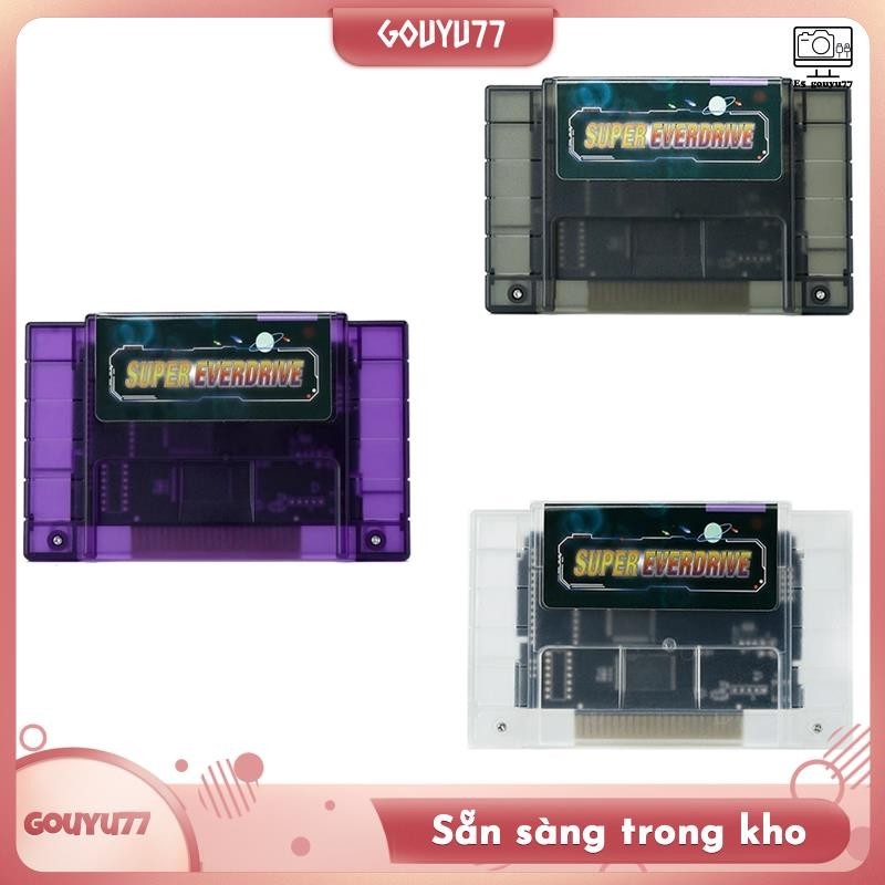 [Gouyu77] Hộp mực trò chơi Super Everdrive V1 3000 trong 1 mới cho Nintendo US Phiên bản NES SFC Sup