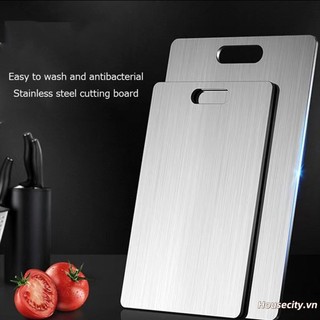 Thớt inox hai mặt cho nhà bếp thịt trái cây bánh ngọt