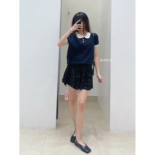 Áo montogi tay hến 3 cúc trước