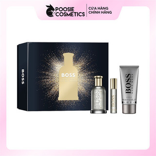 Set nước hoa nam 3 món BOSS Bottled Set (edp/100ml + edp/10ml + sh/gel/100ml)