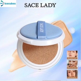 Sace lady bb cushion foundation matte tự nhiên air cushion chống thấm nước tự nhiên độ che phủ lâu dài air cushion icecubes