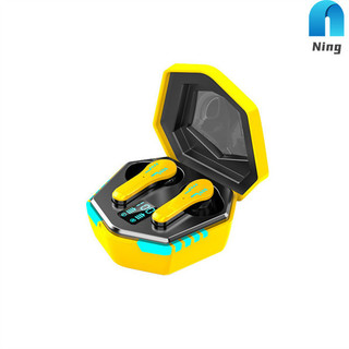 Tai nghe không dây POP N35 Mic khử tiếng ồn Tai nghe chơi game trong tai có màn hình nguồn LED Vỏ sạc cho điện thoại