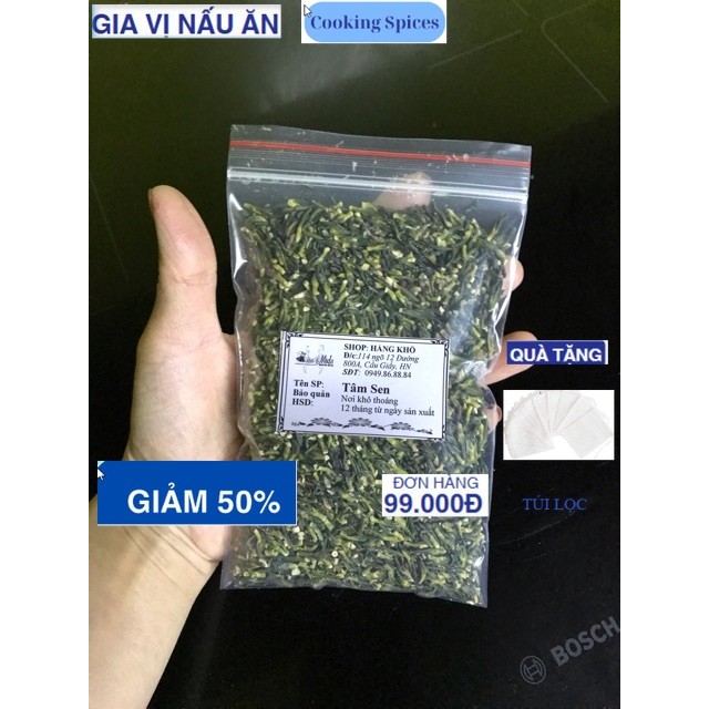 500gr Tâm Sen khô