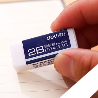 Gôm tẩy chì 2b deli 7536 chất lượng cao k24