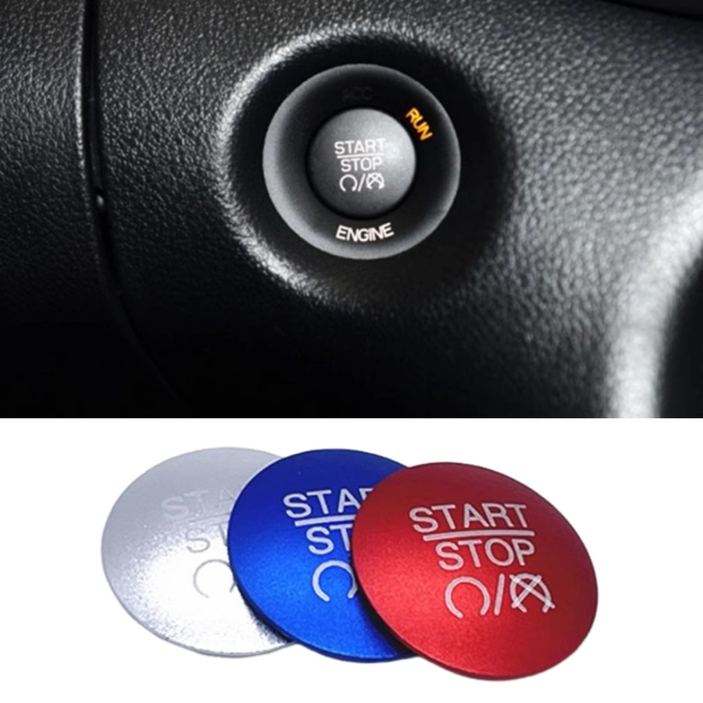 Động Cơ Ô Tô Khởi Động Dừng Nút Nút Bao Viền Miếng Dán Cho Fiat Freemont Viaggio Ottimo