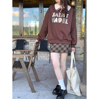FANYIXIAO áo sơ mi nữ áo kiểu hàn quốc chic trendy Tối giản Fashion WCS2480L51 35Z240830