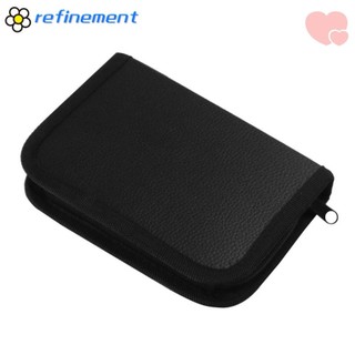 Bộ công cụ phần cứng phản hồi, Túi kìm da nhân tạo đa chức năng, Phụ kiện dụng cụ màu đen có khóa kéo