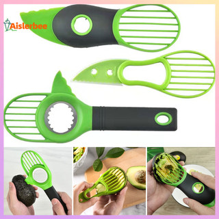 Máy cắt trái cây Aislerbee Cấp thực phẩm Thân thiện với môi trường Dễ sử dụng Đa chức năng Chống gỉ Loại bỏ lõi 3 trong 1 Bơ Corer Tiện ích nhà bếp