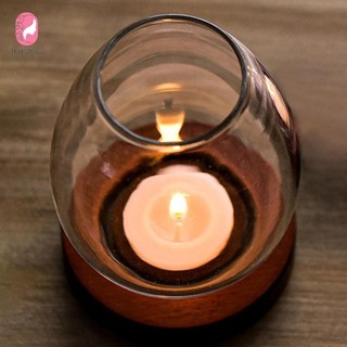 Kính Nến Giá Đỡ Bàn Trung Tâm Trung Quốc Nhẹ Nến Bát Thủy Tinh Trà Đèn Giá Đỡ Cho Tủ Trang Trí Cafe