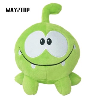 WAY2TOP Đồ Chơi Sang Trọng, Cắt Dây Trái Cây Xanh Ếch Đồ Chơi, Quà Tặng 20cm Om Nom Hot Game Thú Nhồi Bông Búp Bê Kid