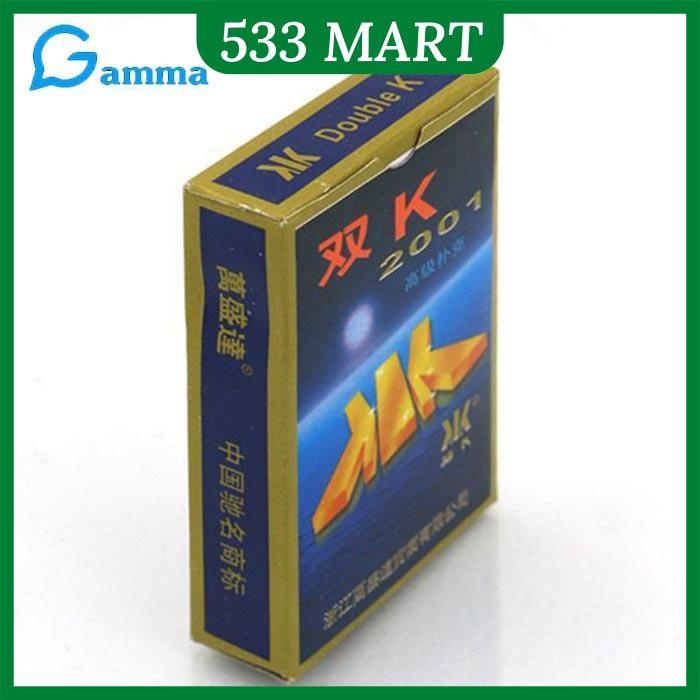 [LẺ 1 BỘ] Bộ Bài Tây Xịn Double K 52 Lá, Bộ Bài Giấy 2001, Bộ Bài K Xịn