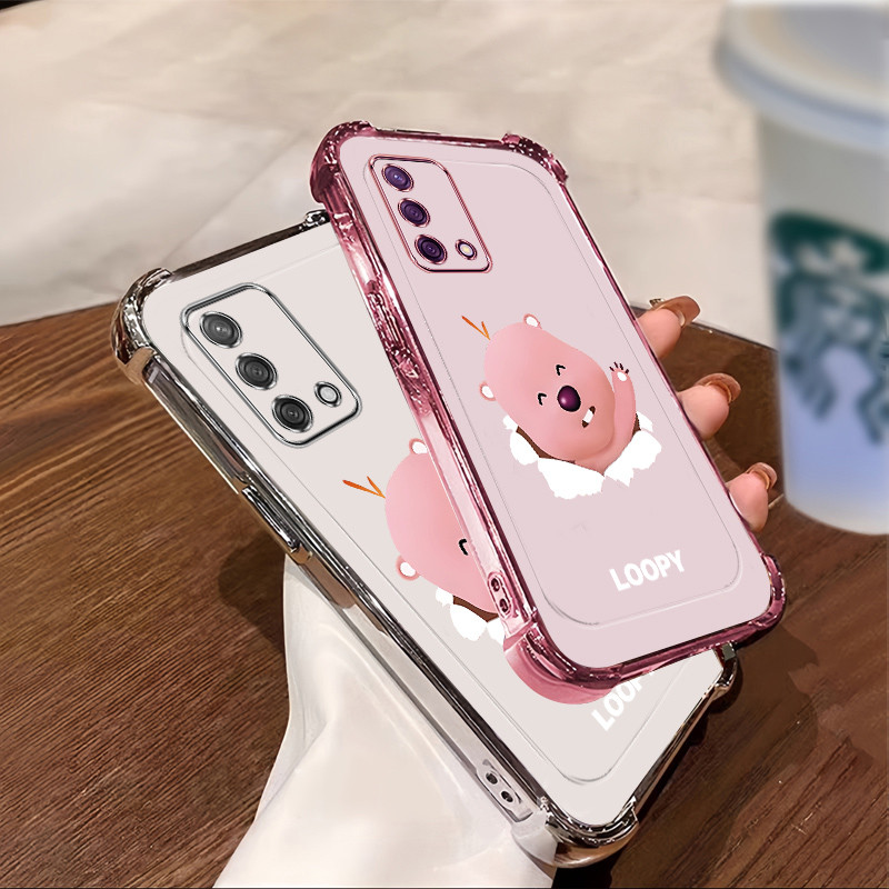 Ốp lưng 2025 OPPO A74 4G A95 F19 Silicon Bảo vệ bốn góc XHL