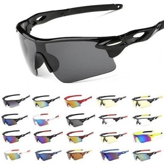  Kính mát nam và nữ gọng đen đi xe đạp tròng bạc thể thao ngoài trời chống tia cực tím gọng vuông lớn 