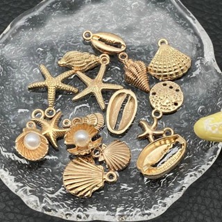 16 Bộ Hợp Kim Sinh Vật Biển Quyến Rũ - DIY Vòng Cổ và Vòng Tay