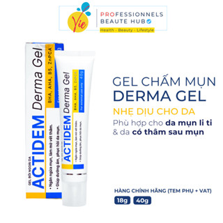  Gel dưỡng giảm mụn Actidem Derma Gel 18g 40g 