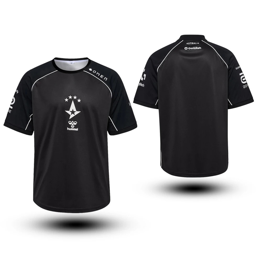 CS2 Esports Club Astralis 2025 Đồng Phục Người Hâm Mộ Áo Thun Nam Thoáng Khí Áo Nỉ