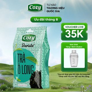 Trà Ô Long Cozy Barista Cao Cấp 500g, giống trà Ô Long thuần chủng dành cho pha chế chuyên nghiệp