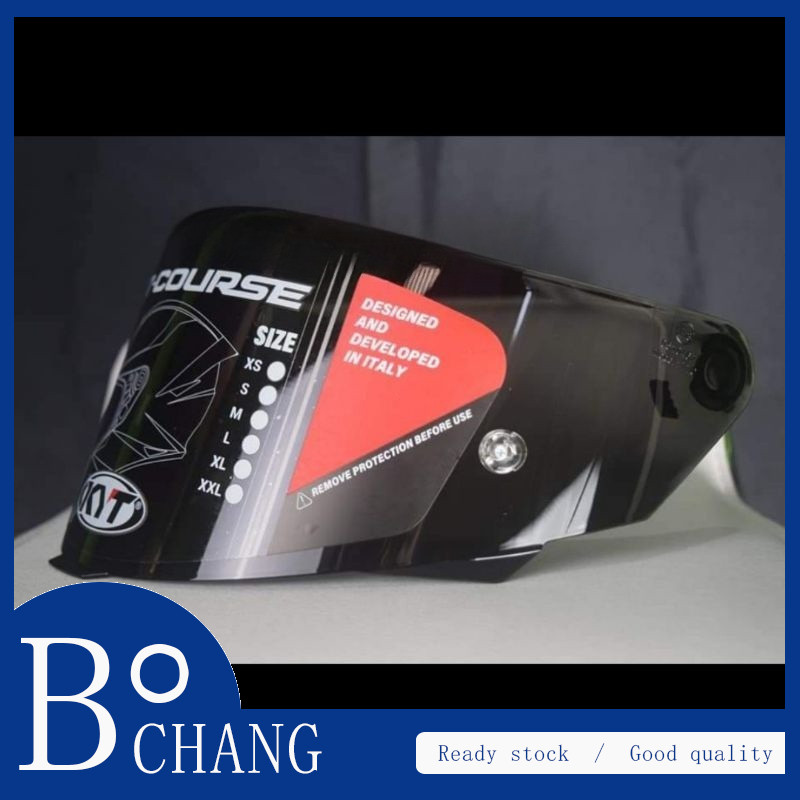 [ReadyStock] KYT TT COURSE VISOR ỐNG KÍNH DARK SMOKE VISOR CHO MŨ BẢO HIỂM ĐẦY ĐỦ