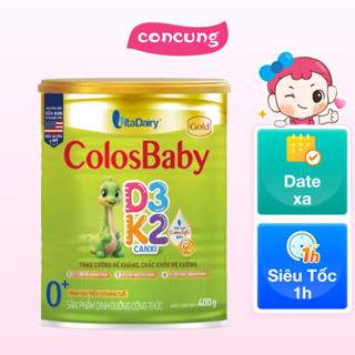 SPDD công thức Colosbaby Gold D3K2 0+ 400g - S
