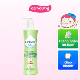  Sữa tắm gội trẻ em hàng ngày bảo vệ và nuôi dưỡng da và tóc bé Lactacyd STG Extra Milky 500ml 