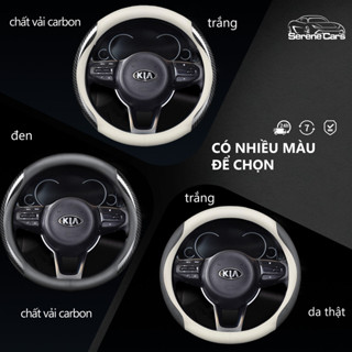 KIA Bọc vô lăng k3 morning seltos sportage sonet carens carnival k5 sorento rio cerato forte soluto sparco sedona Siêu mỏng và thoáng khí size 38 cm 