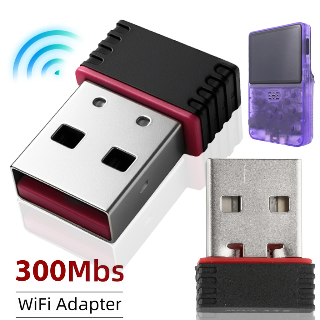 Giải pháp WiFi bảng điều khiển trò chơi | R36S / R36H USB Dongle với trình điều khiển cài đặt sẵn, B