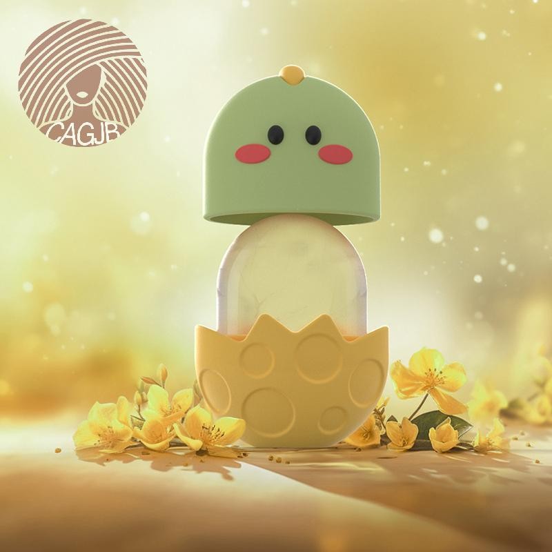 CAGJB Hình Gà Ice Face Roller Ice Cube Beauty Massage Silicone Ice Mold Cho Mắt bọng mắt Ice Facial 