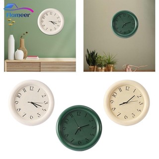 Đồng hồ treo tường Flameer Không đánh dấu Đồng hồ trang trí Đồng hồ thời gian tròn Đồng hồ nghệ thuật treo tường cho