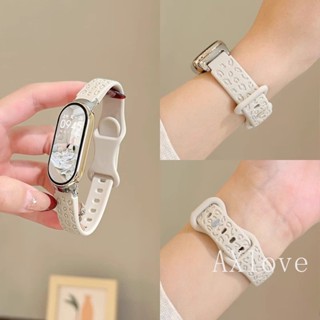 Ốp Lưng Trong Suốt + Dây Da Báo Cho Xiaomi Mi Band 9 8 7 Dây Đeo Đồng Hồ Thể Thao Silicon Dây Đeo Tay Mi Band 5 6 Vòng Tay Cho Xiaomi Band 3 4 Dây Đeo