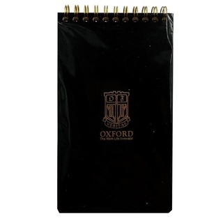 Sổ lò xo oxford đen mini topbinding 80's - d132mn - oxford