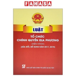 Sách Luật Tổ Chức Chính Quyền Địa Phương