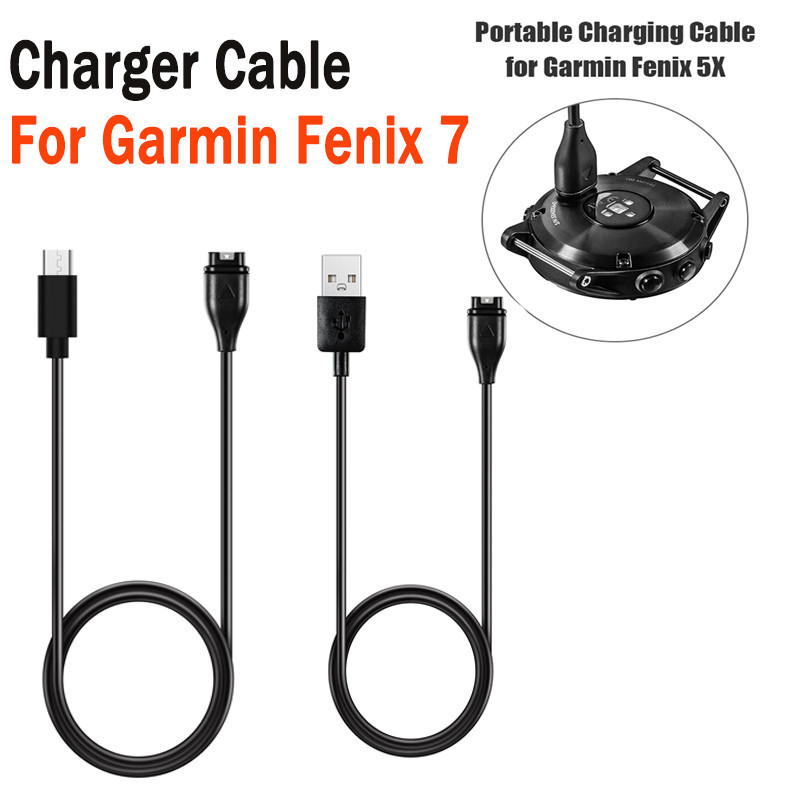 Cáp Sạc Cho Garmin Fenix 7 6 5 5S 6S 7S 5X 6X 7X Forerunner 945 / 935 / 245 / 245M / 45 / 45S Sạc Cho Quatix 5 Sapphire