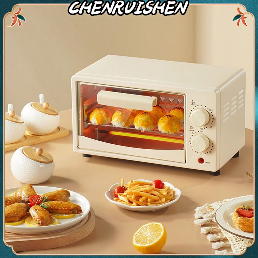 Có thể bán buôn Lò nướng mini 12L 700W Mặt bàn Đa năng hoa văn dễ thương cho bếp gia đình Sodium075 Hàng giao ngay